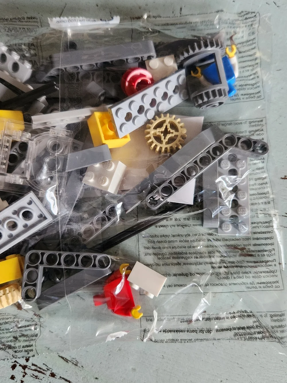 Lego Mindstorms Parts Bag